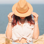 Chapeau De Paille Femme Beige Panema - Vitabohem
