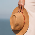 Chapeau De Paille Femme Beige Panema - Vitabohem