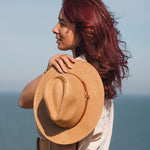 Chapeau De Paille Femme Beige Panema - Vitabohem