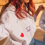 Blouse Femme Blanche Motifs - Vitabohem