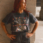 T-Shirt Femme Noir Design - Vitabohem