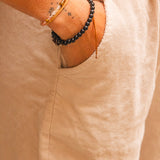 Pantalon Fluide Femme Beige - Vitabohem